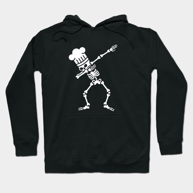 Dab dabbing skeleton BBQ cook / chef Hoodie by LaundryFactory
